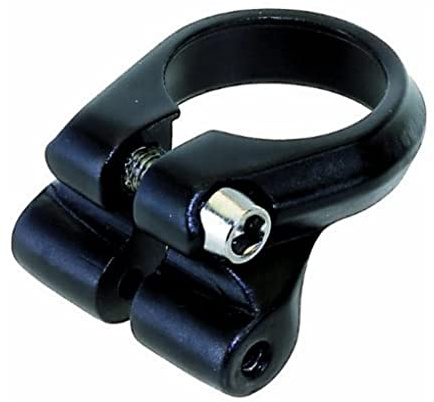 M-Wave RACKY Sattelklemme, Schwarz, 31.8 mm