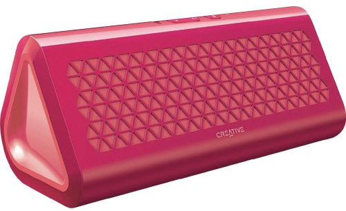 Creative Airwave Tragbarer Bluetooth Lautsprecher mit NFC-Funktion pink