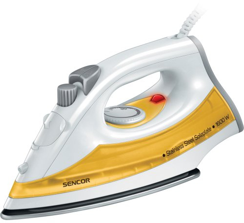 Fer à Vapeur, 1600W, Blanc/Orange