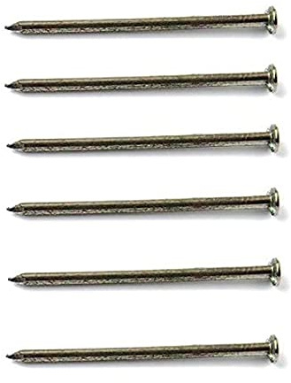 Merriway BH03728 38 mm Runder Drahtstift, Weiß, 500 Stück
