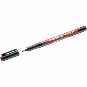 edding 10 x Permanent Pen 141 F 0,6mm braun