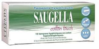 Saugella Cotton Touch Super 16 Tampons