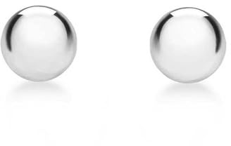 CARISSIMA Damen-Ohrstecker Spanisch Bolzen 9 Karat 375 Weißgold 5.55.3333