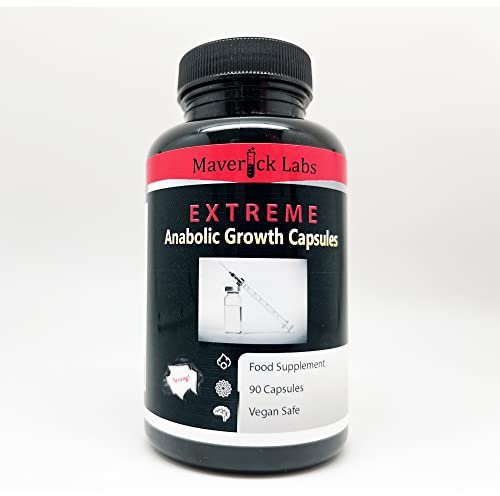 Strong Anabolic Mass Gainer Capsules - for More Muscle, More Strength, More Power and More Muscle - 90 Capsules