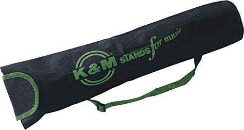 K&M 10012 Tragetasche Schwarz - reißfestes und wasserabweisendes Nylongewebe - für Notenpult 100/1, 10062 und 10065