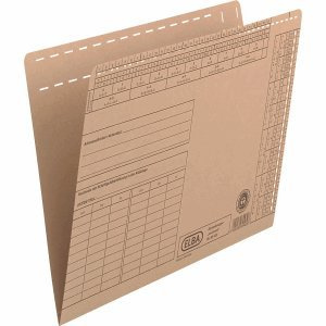 ELBA Einstellmappe 230g Schlitzstanzung+ Org.druck+Hef, 80432