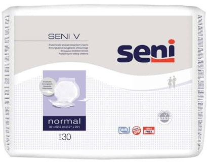 San Seni Vlies Normal Vorlagen, 6x30 St.