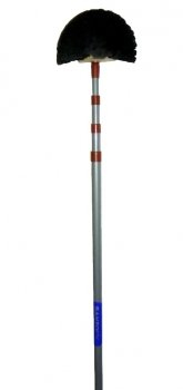 Staubbesen - Spinnenbesen - Staubbesen - Spinnenfeger - Eckbesen Rosshaar Teleskopstiel ausziebar bis 400 cm