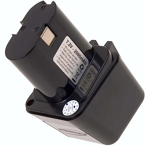 Batteria per Bosch Trapano GBM 7,2V NiMH a bulbo, 7,2V, NiMH