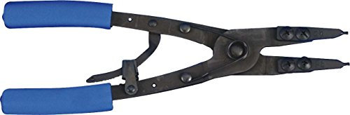 King Tony 68GS11 - Pinza anillo de seguridad interno de punta intercambiable, azul