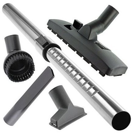 Universal Telescopic Extension Rod Mini Brush Tool Cleaning Kit for Vacuum Cleaners (35mm Diameter)