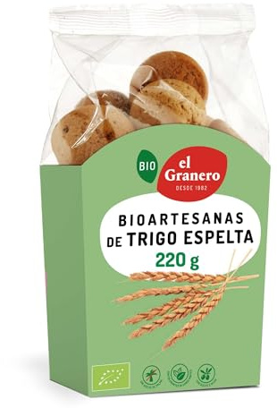 El Granero Integral - Galletas Artesanas de Trigo Espelta BIO - 220 g
