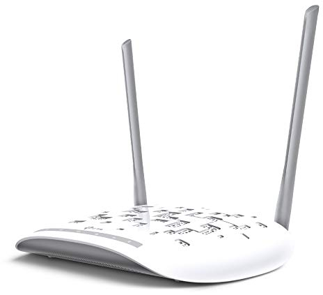 TP-Link Router WiFi VDSL/ADSL TD-W9970 (300 Mbit/s (2,4 GHz), porte USB per FTP e server multimediali, incluso splitter VDSL, allegato A, adatto per Austria/Svizzera), 220 V