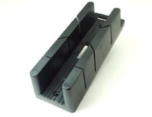 Linic UK Made Mini Plus Mitre Block Box 45 & 90 Degree Cut 35mm x 38mm x 205mm. (W7088) Free UK Postage