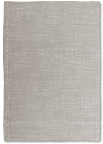 Cuore di lino - Asciugamano Leggero Ospite in Puro Lino 100% Made in Italy Moderno Naturale (40x60cm)