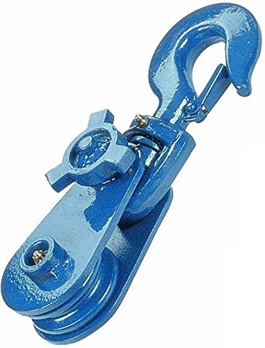 4 Tonne Snatch Block Hook Attachment for 10-12mm Wire Rope