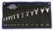 Cofan 09601053 - Pack de 12 llaves fijas doble boca