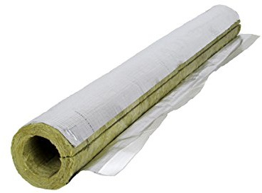 Steinwolle Rohrisolierung Rockwool 800 alu 60 x 30 mm 50% EnEV