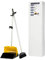 Vermop 1089005 Ergonomische Kehrgarnitur, Anthrazit, Gelb, 28 x 112 cm