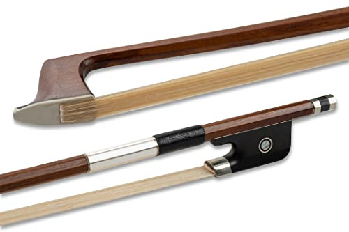 Gewa 404315 Arco para Viola Madera Brasil Estudiante 4/4, Crines Naturales, Octogonal