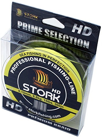 Stork HD, 4-Fach geflochtene Angelschnur 300m
