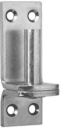 Pollmann®Baubeschläge 1040201 Kloben auf Platte D1 eng, Dorn Ø 20 mm, feuerverzinkt, 2 Stück