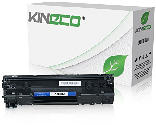 Kineco Toner kompatibel mit HP CE285A CE285X für HP Laserjet Pro P1102w ePrint, Laserjet Pro P1100, Laserjet Pro M1132 All-in-One - 85A - Schwarz 2.100 Seiten