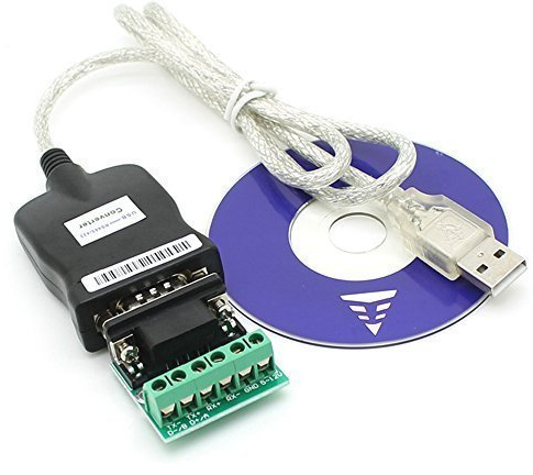 H&D HYALINE & DORA Cable Adaptador USB 2.0 a RS485 RS-485 RS422 RS-422 DB9 COM Serial Port Device Converter Cable, Prolific PL2303