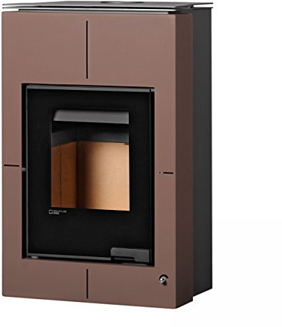 Aquaflam HSF34-038 Vario Saporo Manual Wasserführender Kaminofen Brown 11/5 kW/A