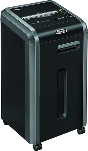 Fellowes 225Ci Destructeur de document de Bureau Coupe Croisée 20 Feuilles Noir