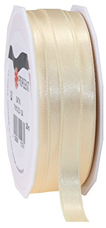 Präsent Presentband, polyester, kräm, 25 m x 10 mm
