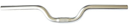 UPANBIKE Fahrradlenker, 25,4 mm, 52 cm, Aluminiumlegierung, Riser Bar für Fahrräder mit festem Gang (Rot)