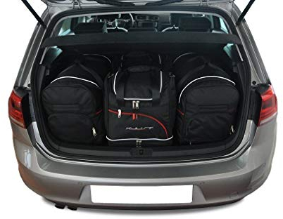 KJUST Kofferraumtaschen 4 stk kompatibel mit VW GOLF 5 HATCHBACK VII 2012-2020