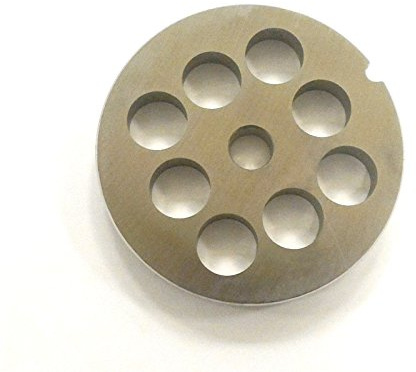 TRE SPADE PIASTRA INOX CON FORI DIAMETRO 16mm PER TRITACARNE TC-20/22