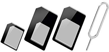 Goobay 43929 Set di Adattatori Per Schede Sim, 1 pezzo in scatola di cartone