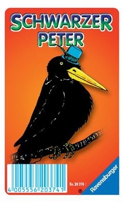 Ravensburger - Schwarzer Peter - Rabe, Kinderkartenspiel