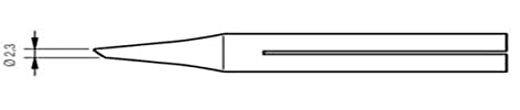 JBC B-16D Lötspitze mit langer Lebensdauer