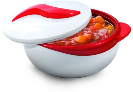 Pinnacle Isolierter Salat/Suppe Dish Bowl mit Deckel - Ideal für Feierlichkeiten, Dinner und Partys, 2,5 qt.