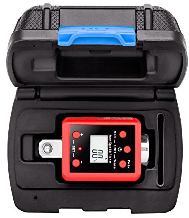 Neiko 20741A Digitaler Drehmomentadapter, 1,27 cm (1/2 Zoll), 29,5-147,5 Fuß-Lb, 1,27 cm (1/2 Zoll) Antrieb, digitaler und analoger Drehmomentschlüssel-Adapter, Alarmsignale, Drehmomenteinstellung,