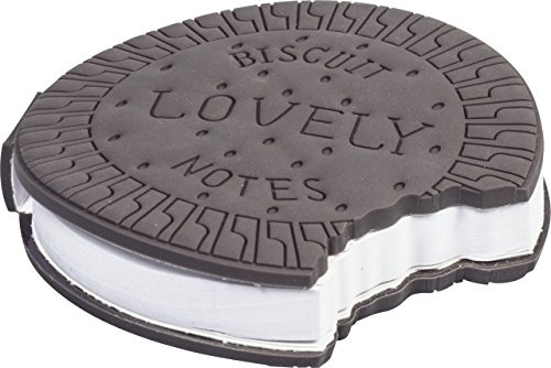 Brunnen Haftnotizblock Cookie,mit Anbiss,Ø88mm