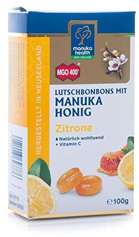 Manuka MGO ™ 400+ Zitronen Lutschbonbons