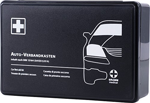 GRAMM medical Kfz-Kasten nach § 35h StVZO mit Füllung DIN 13 164