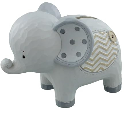 Noah's Ark Elefant Spardose, Kunstharz, CG 1253