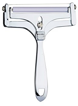 KitchenCraft Stainless Steel Cheese Slicer with Adjustable Wire, 15 x 11 cm (6 x 4.5), Silver