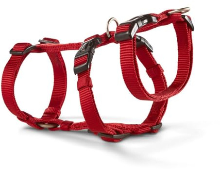 Hundegeschirr ausbruchsicher Professional No Escape, M: 40-50cm rot