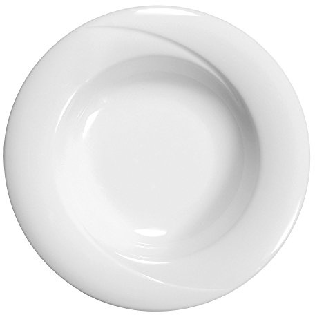Seltmann Weiden Teller tief 23 cm Fahne 6 Stück Laguna Weiss Uni 00006