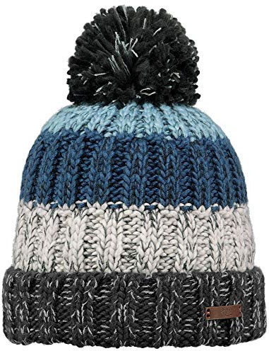Barts Herren Wilhelm Beanie Baskenmütze, Grau (0021-CHARCOAL 021F), One size (Herstellergröße: UNI)