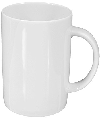 Becher 7,4 cm Zusatzsortiment white uni 00006 12 Stück von Seltmann Weiden