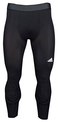 Adidas Performance Men's Padded Three-Quarter Tights, Black, 2XT