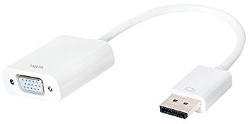 LogiLink CV0059B Adaptateur 1.2 vers VGA Blanc
